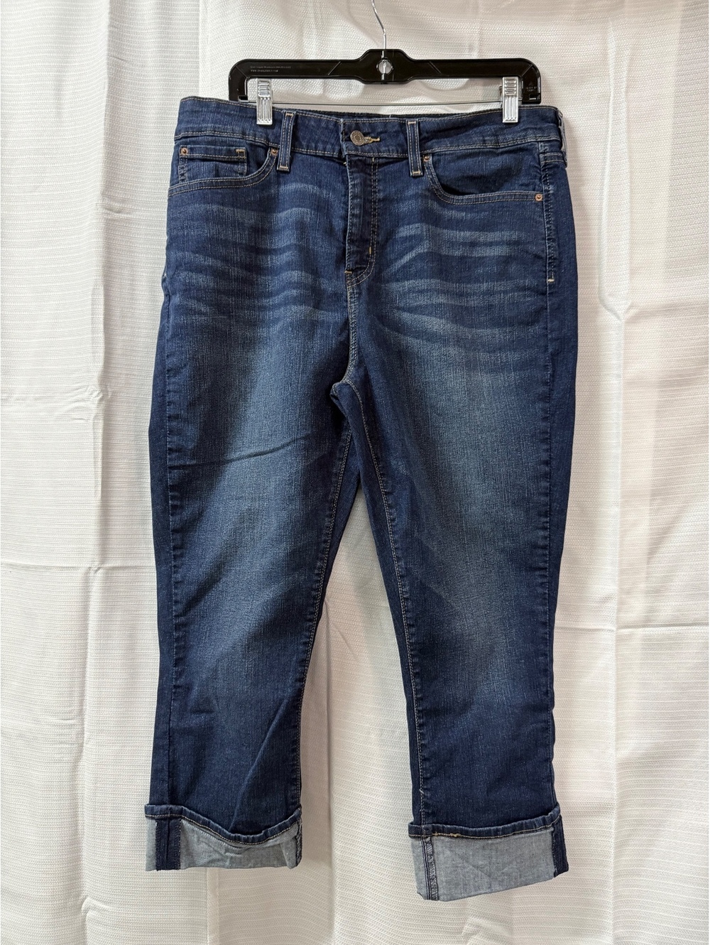 Levi's Signature Gold Mid Rise Capri Jeans Size 16 W33